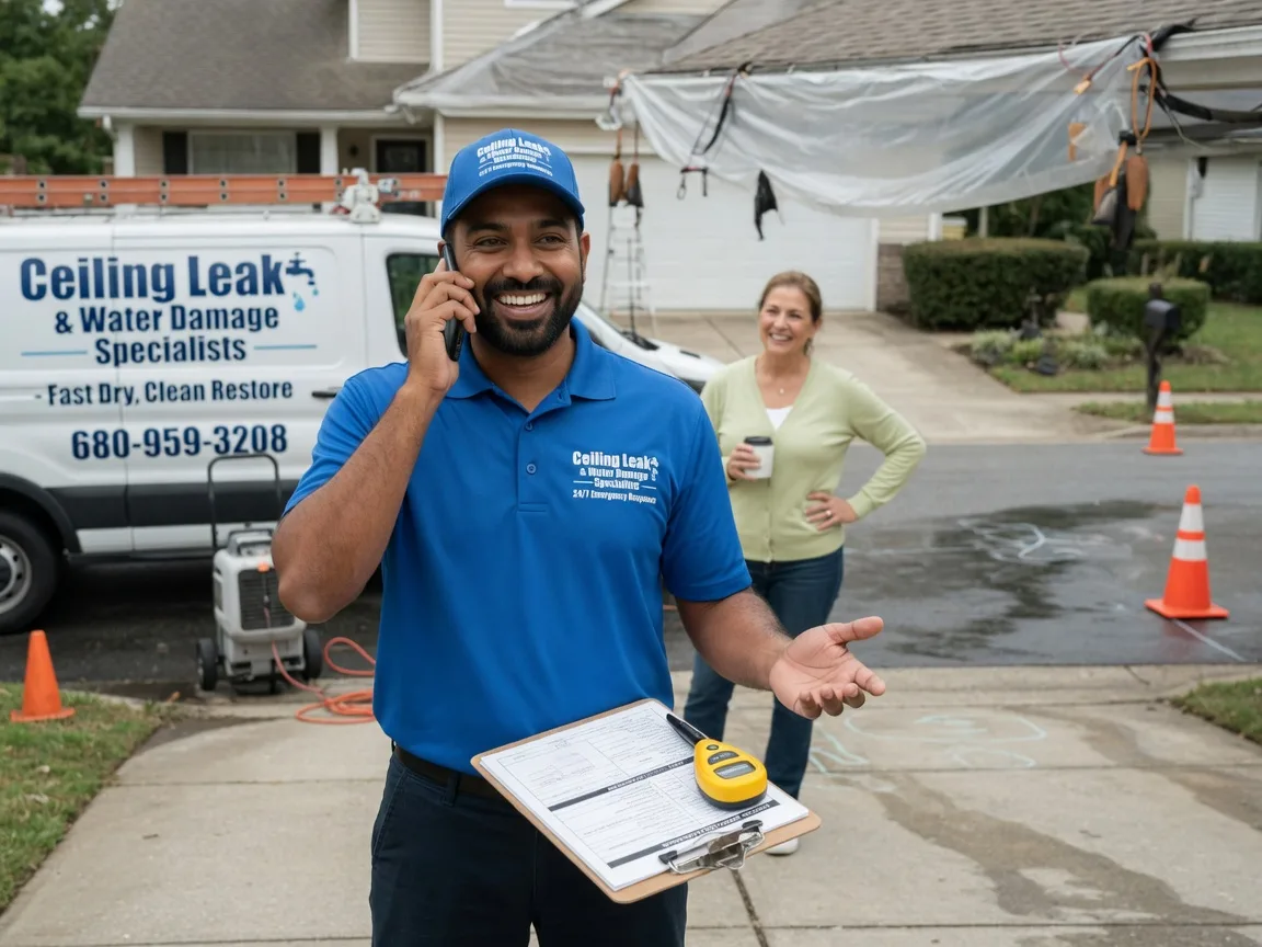 Ceiling Leak Cleanup Granby, MA FAQs